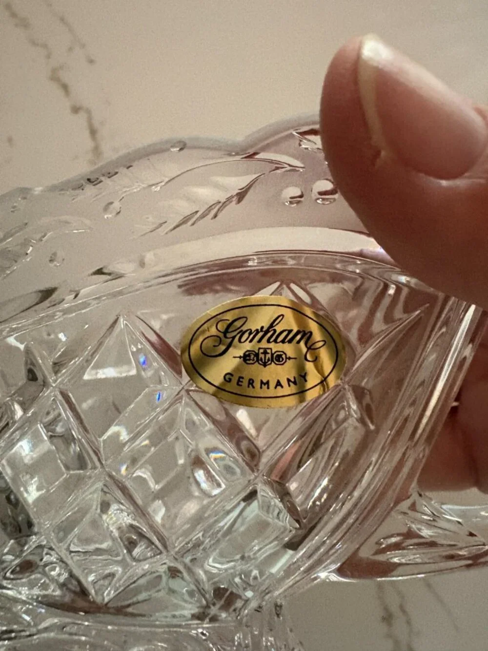 Elegant Gorham Crystal 